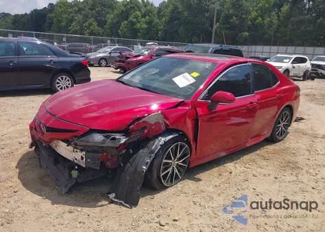 2021 Toyota Camry Se из США, поврежденный, VIN 4T1T11AK2MU406646